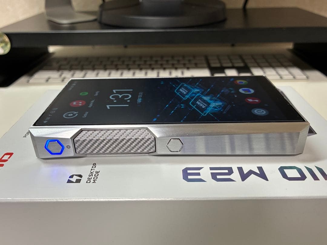 ポータブルプレーヤー FIIO M23 Stainless Steel