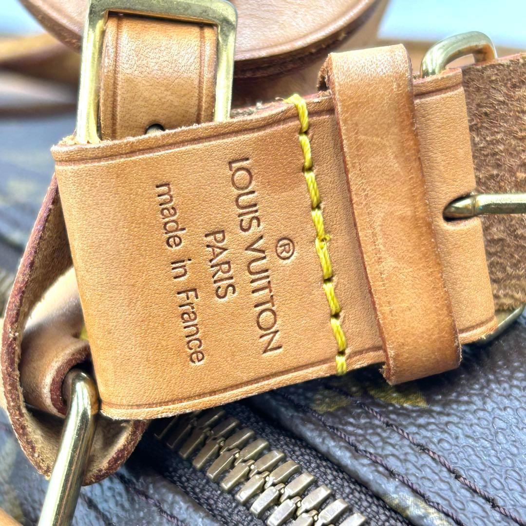 【鑑定済】 ルイヴィトン バンドリエール60 モノグラム ボストンバック