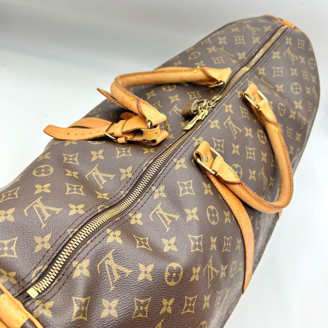 【鑑定済】 ルイヴィトン バンドリエール60 モノグラム ボストンバック