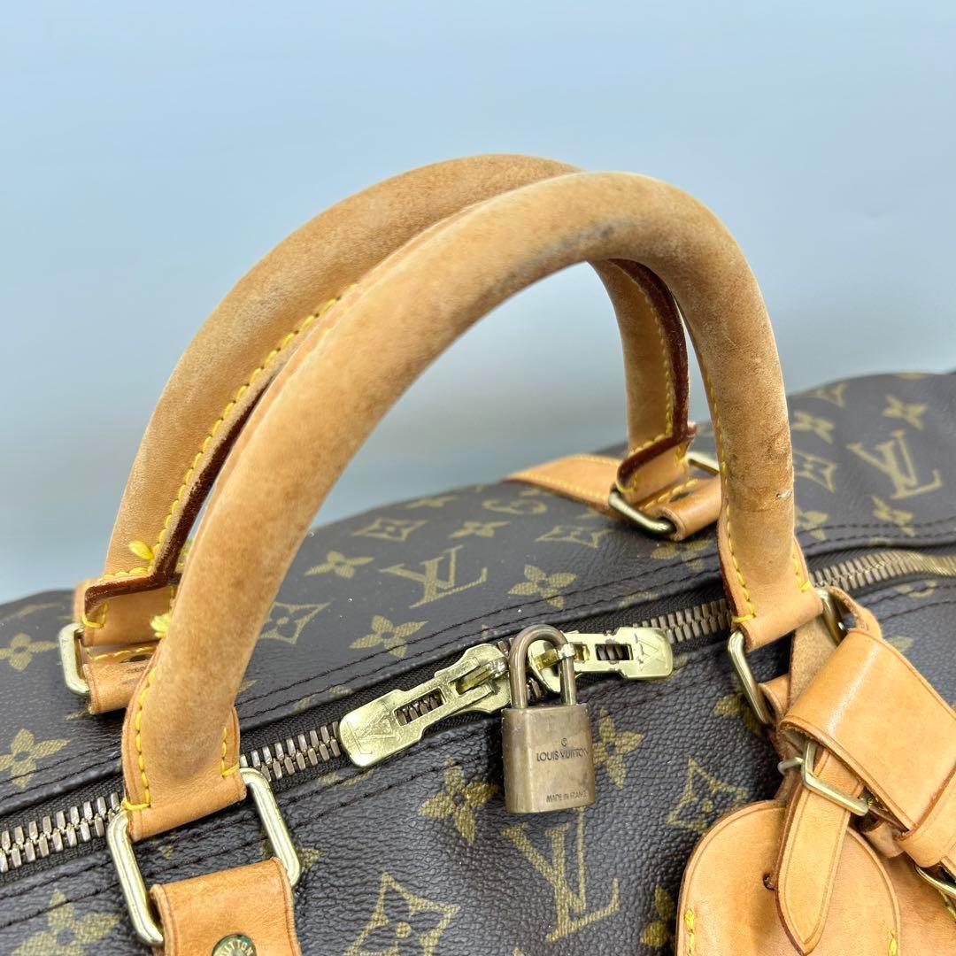 【鑑定済】 ルイヴィトン バンドリエール60 モノグラム ボストンバック