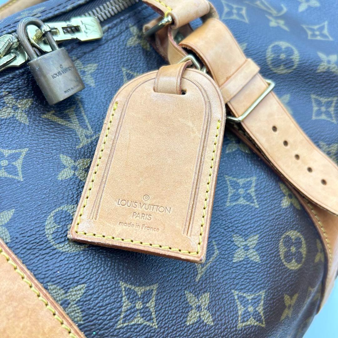 【鑑定済】 ルイヴィトン バンドリエール60 モノグラム ボストンバック