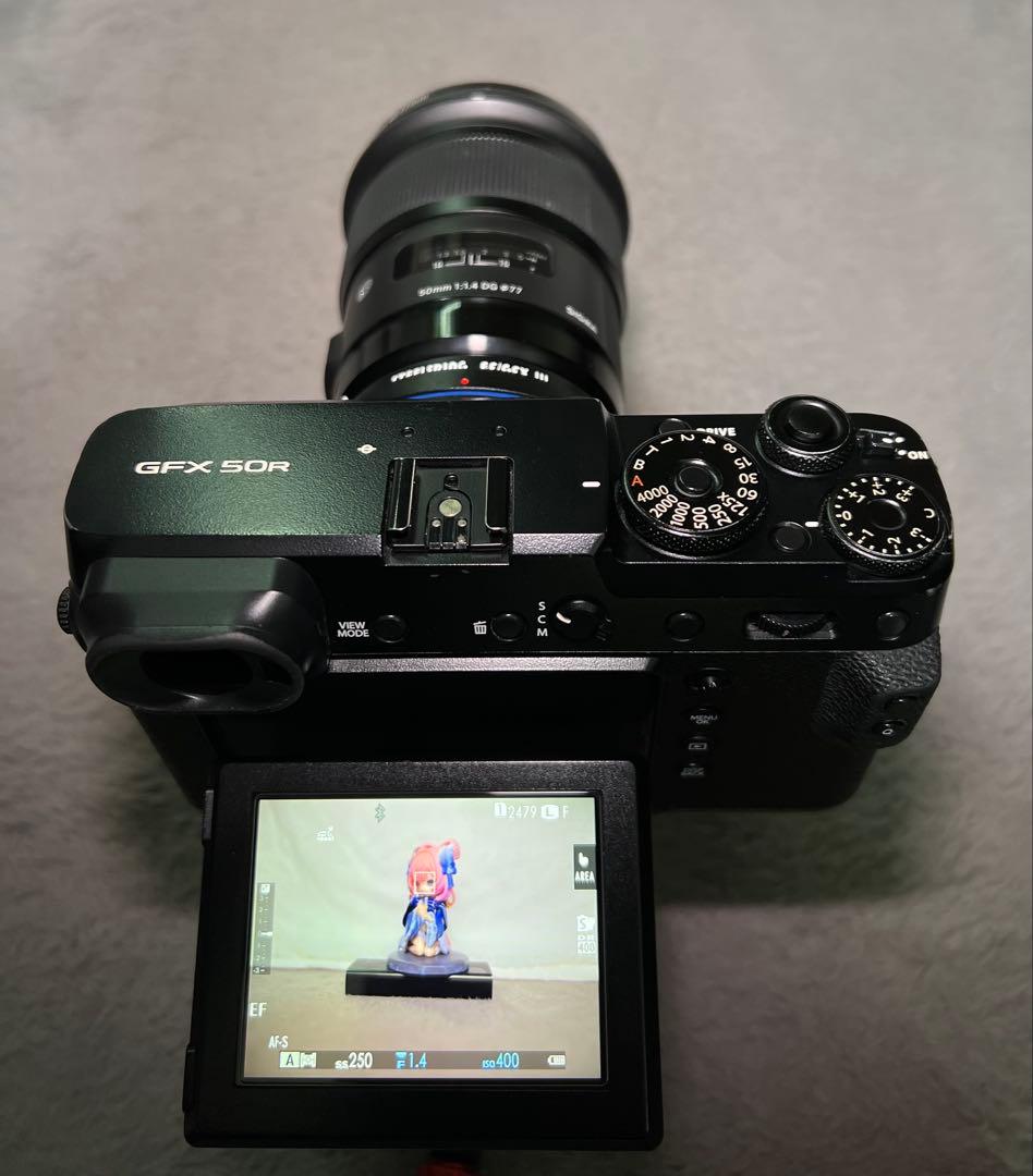 【良品】富士フイルム GFX 50R ＆ EF-GFX アダプター セット