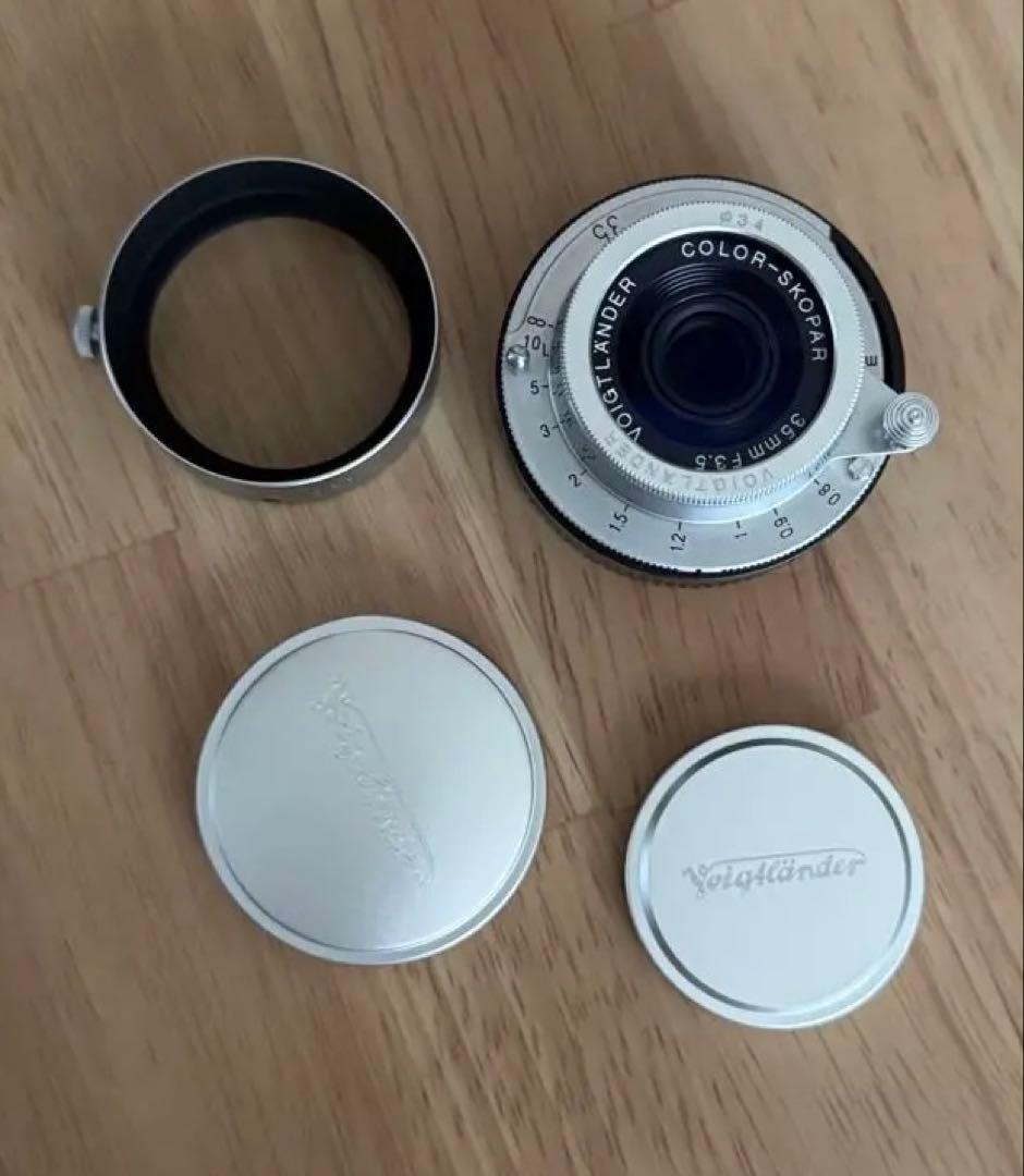 COLOR-SKOPAR 35mm F3.5 Asph VM シルバー