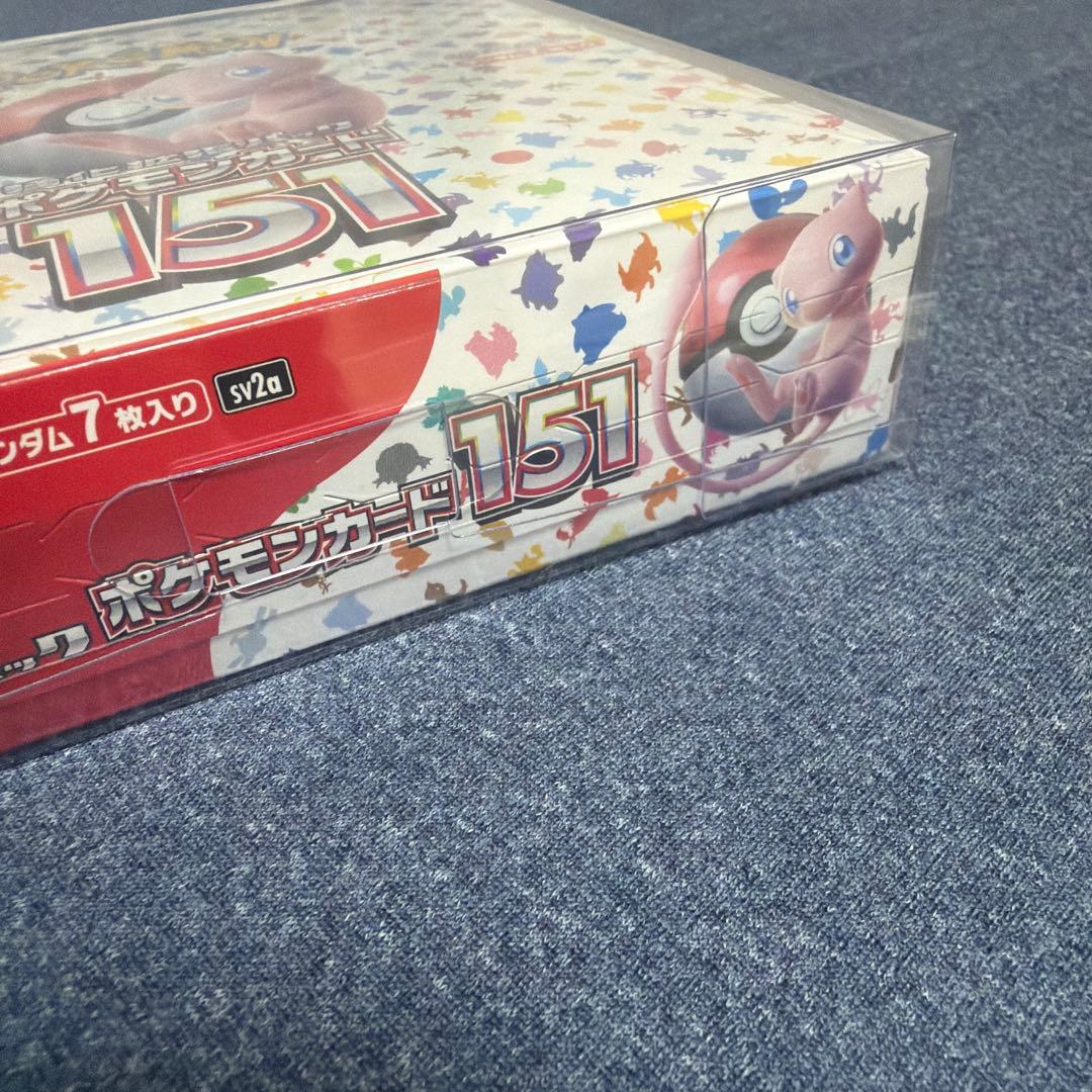 ポケモンカード151 box シュリンク付き