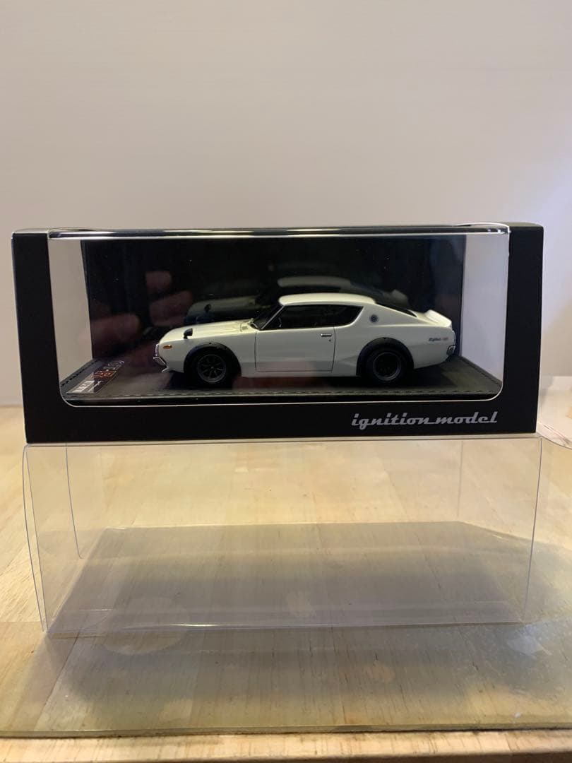 イグニッションモデル　1/43 スカイラインGT-R KPGC110 ホワイト
