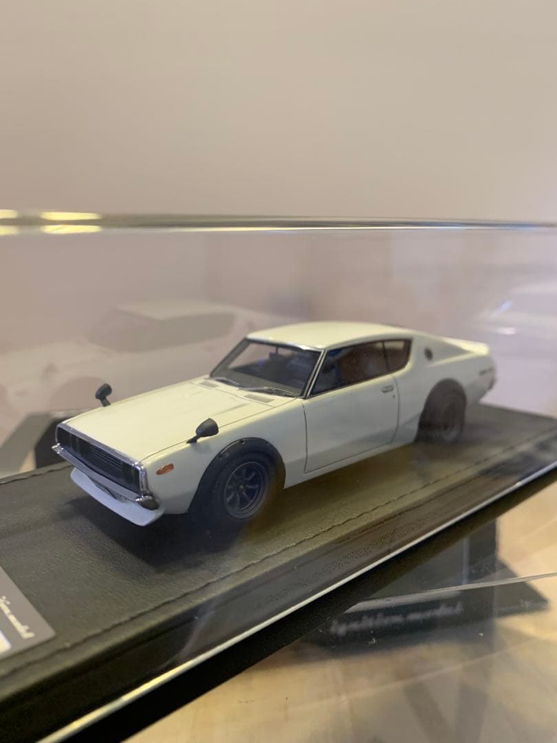 イグニッションモデル　1/43 スカイラインGT-R KPGC110 ホワイト