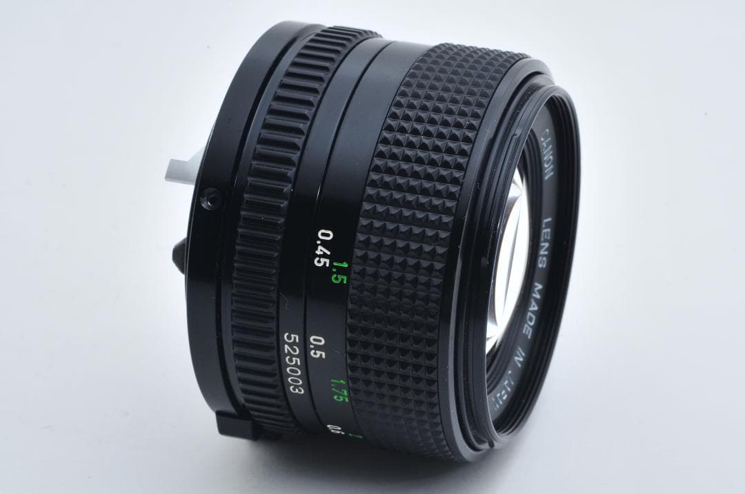キャノン Canon New FD 50mm F1.4 ≪油染み無し≫
