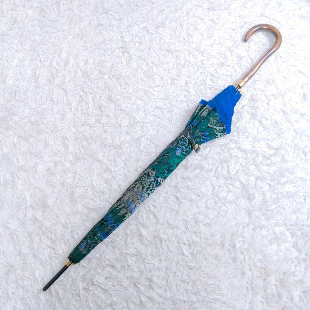 【未使用】V&A　傘　ウィリアムモリス　いちご泥棒　ジャガード織