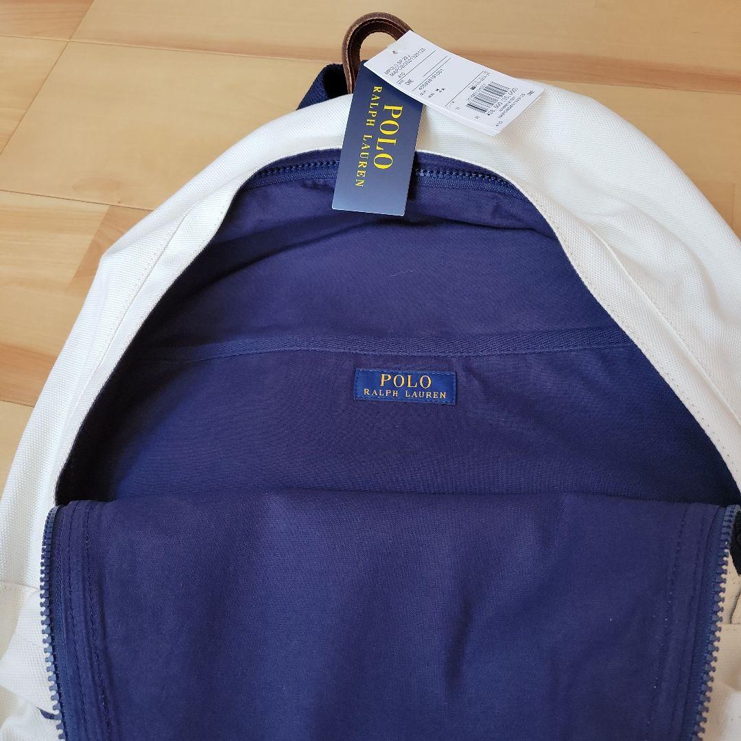 ポロラルフローレン ポニーロゴ刺繍 キャンバス リュック 男女兼用