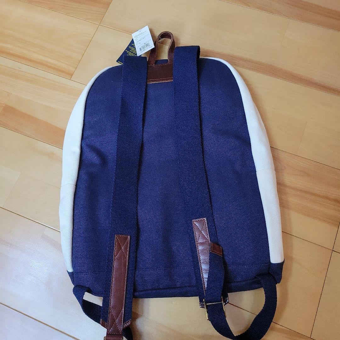 ポロラルフローレン ポニーロゴ刺繍 キャンバス リュック 男女兼用