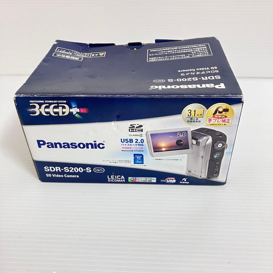 箱付き Panasonic ビデオカメラ SDR-S200