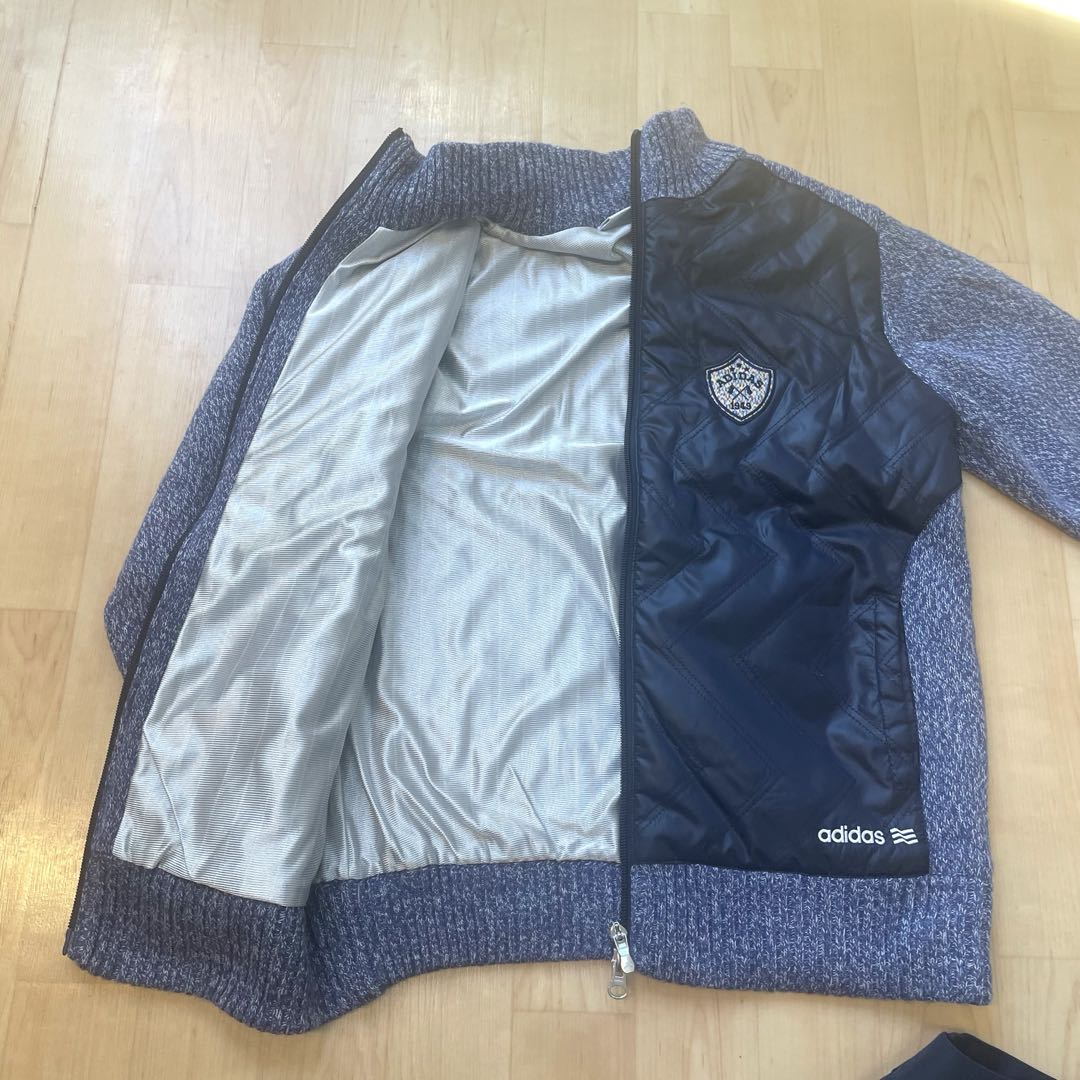 【美品】adidas golf テーラーメイド　中綿 ゴルフウェア　セットアップ