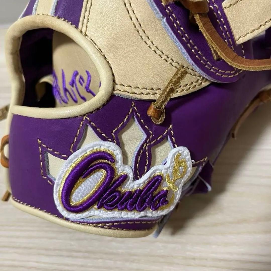 Okubo 大久保グラブ　軟式外野用