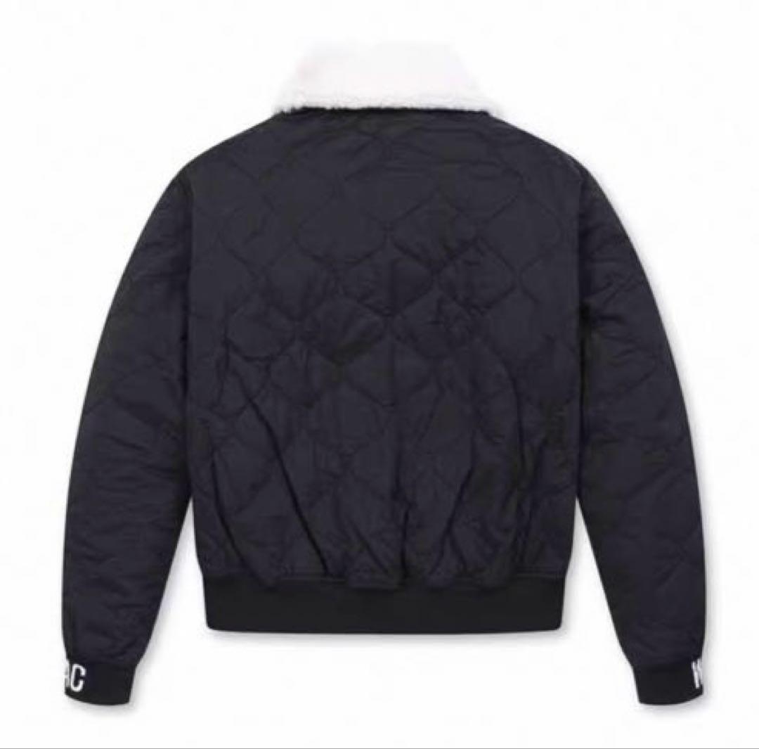 【新品】WAAC キルティングブルゾン　黒