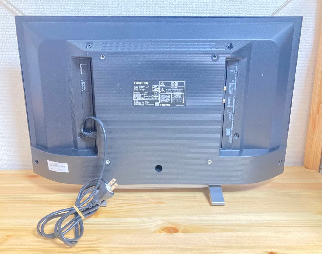 ☆美品！！ TOSHIBA 液晶テレビ 24V34 24V型 2021年製 東芝