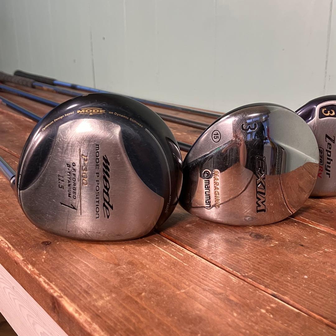 【ゴルフ始める方にも♪】メンズゴルフクラブセット 多様なモデル