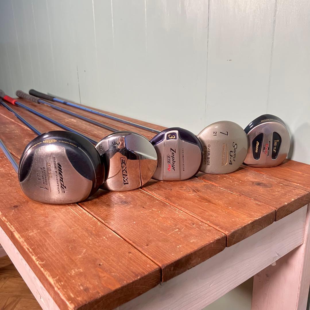 【ゴルフ始める方にも♪】メンズゴルフクラブセット 多様なモデル