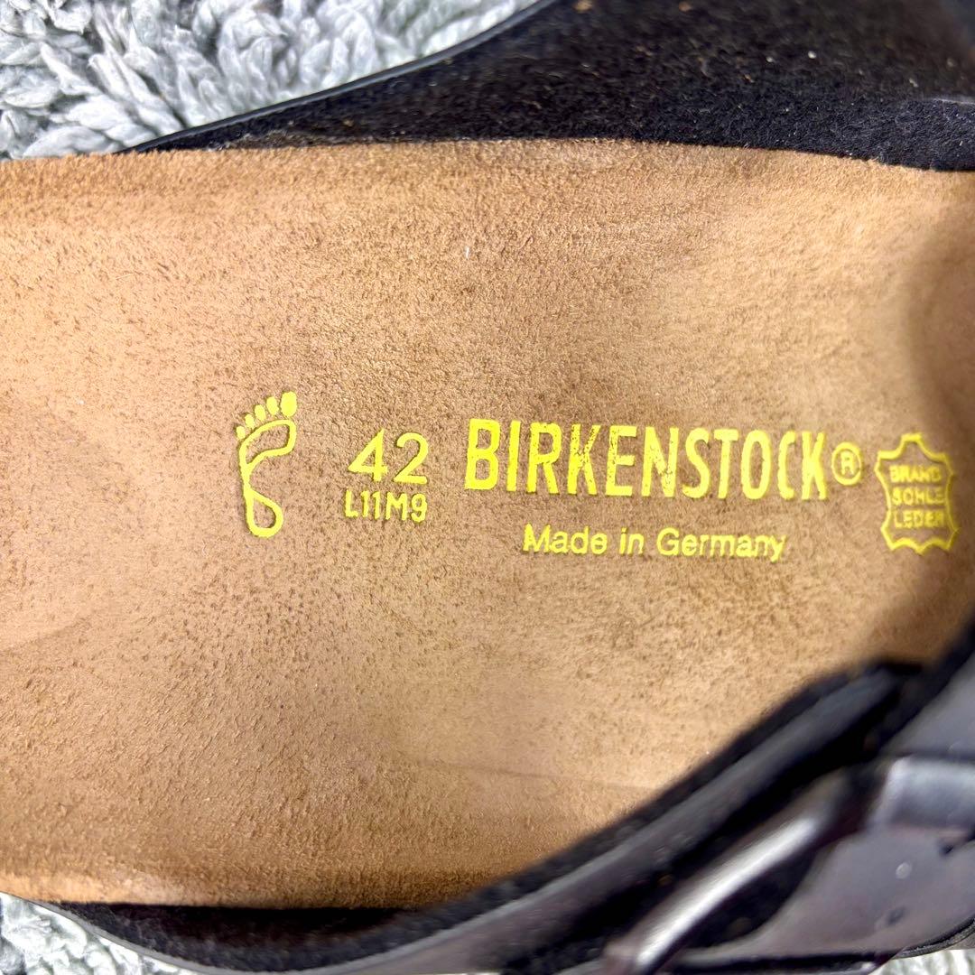 極美品✨BIRKENSTOCK ARIZONA Vegan BLACK 27㎝