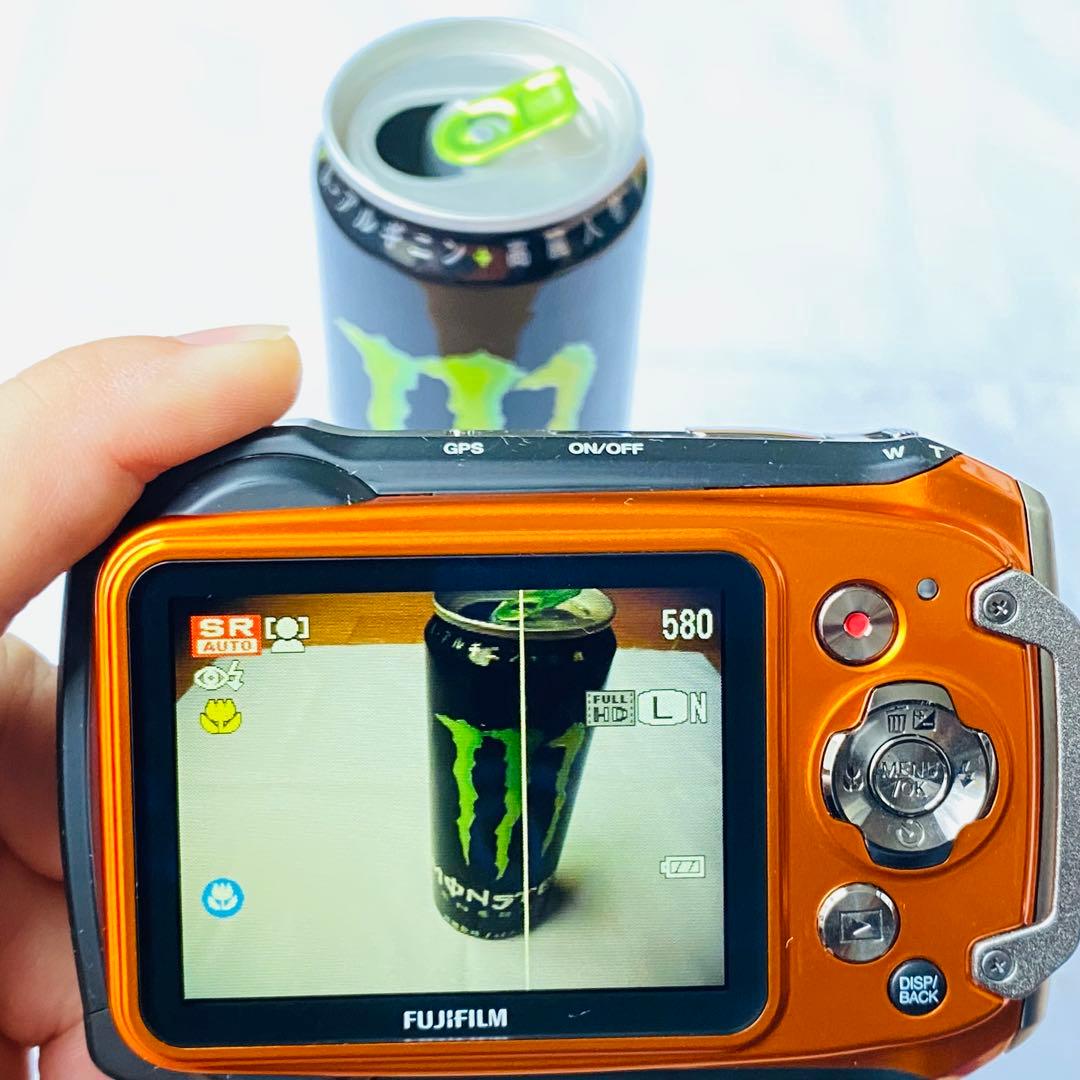 富士フイルム FinePix XP150 オレンジ デジカメ 中古 動作確認済み