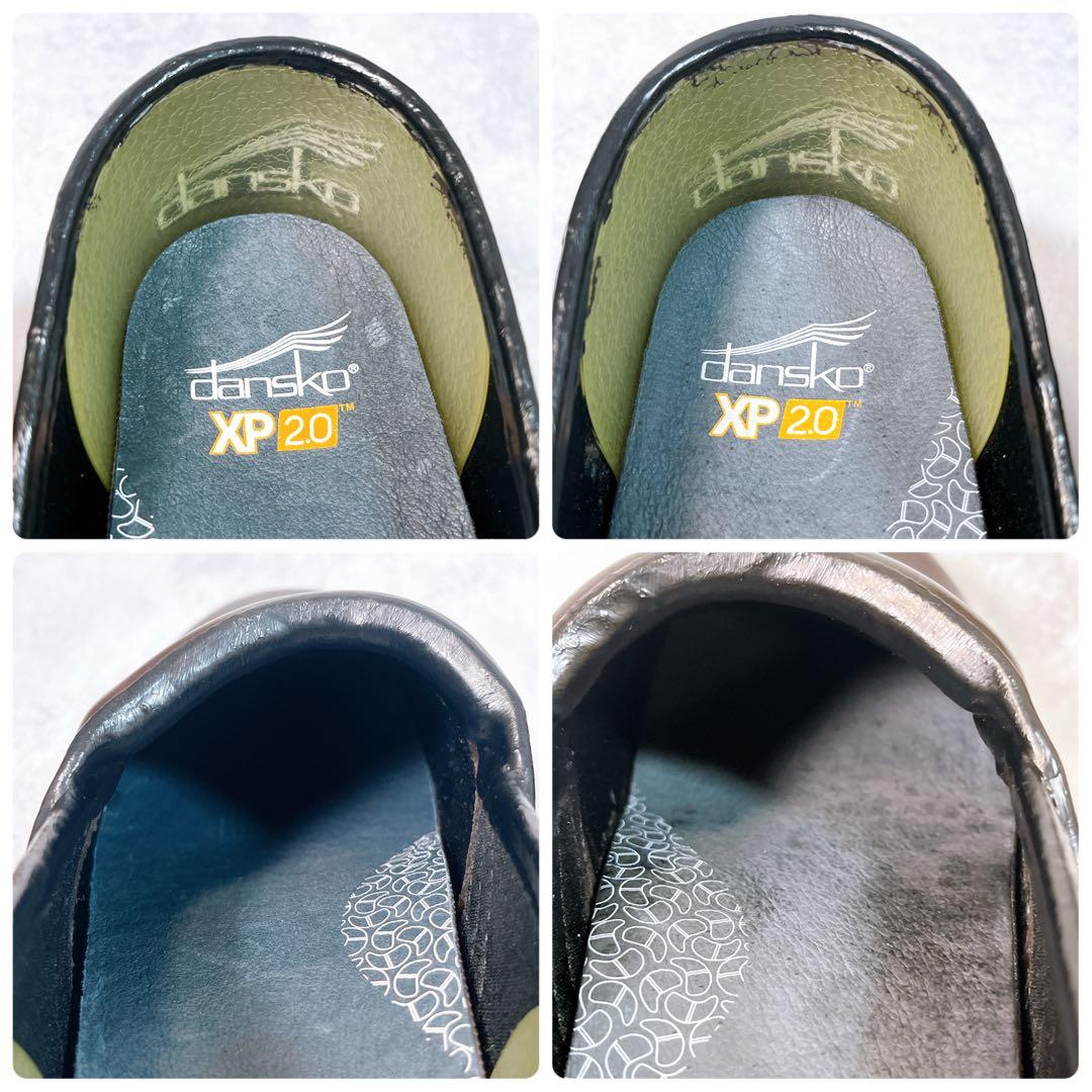 【ダンスコ】サボサンダル (38) プロフェッショナル　クロッグ　厚底　ブラウン