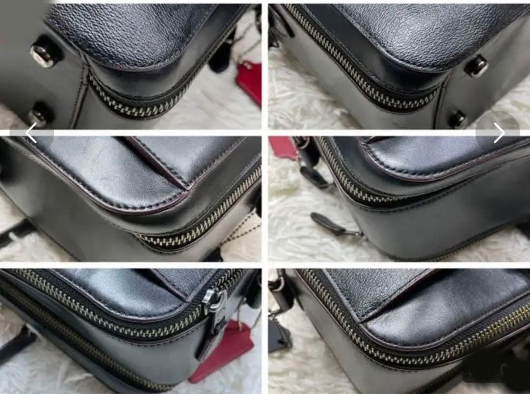 COACH コーチ　シグネイチャー　ビジネスバッグ　2way ブラック