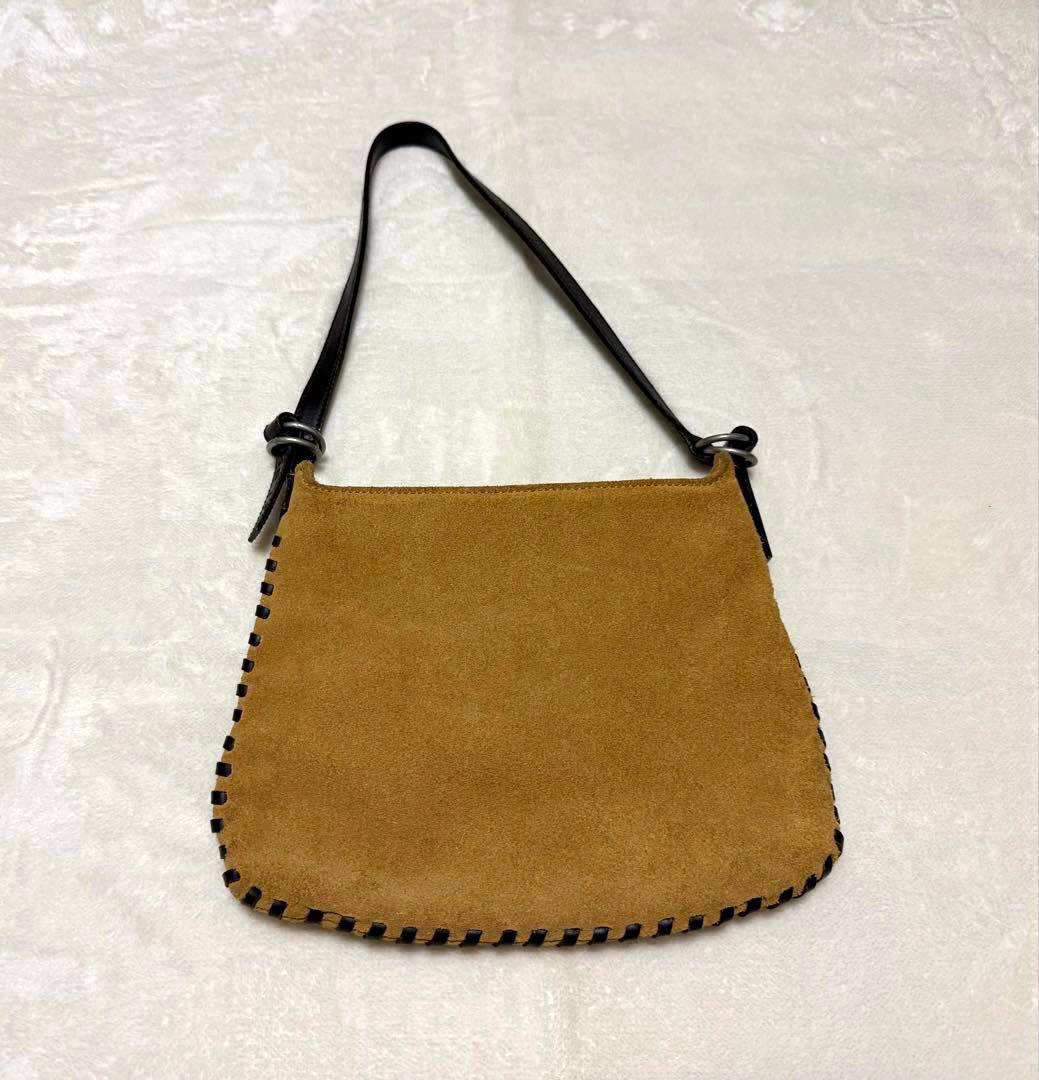 レア Ralph Lauren スエード ハンドバッグ