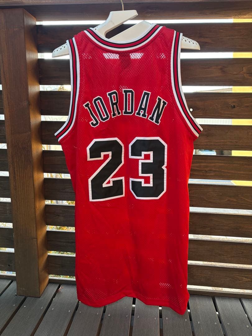 マイケルジョーダンChicago Bulls レプリカゲームジャージ　サイズ44