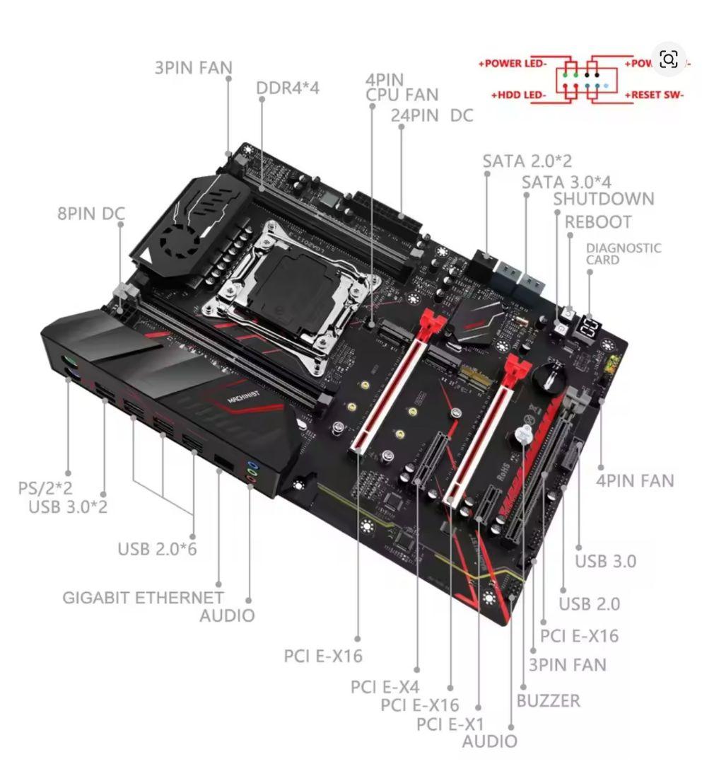 MACHINIST MR9A PRO MAX マザーボードセット