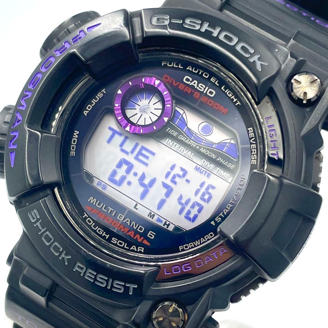 ✨美品✨G-SHOCK GWF-1000BP フロッグマン ソーラー パープル