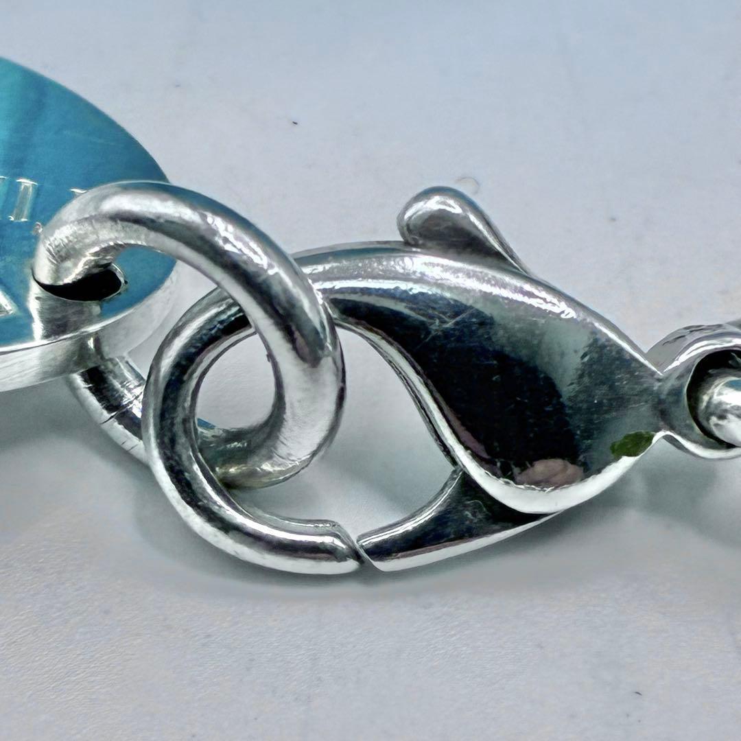 【袋付き】ティファニー　リターントゥ　オーバルタグ　チョーカー　ネックレス