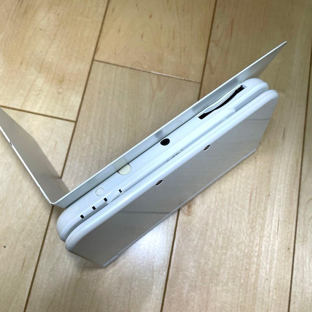 【画面ヤケあり】Newニンテンドー3DSLL パールホワイト