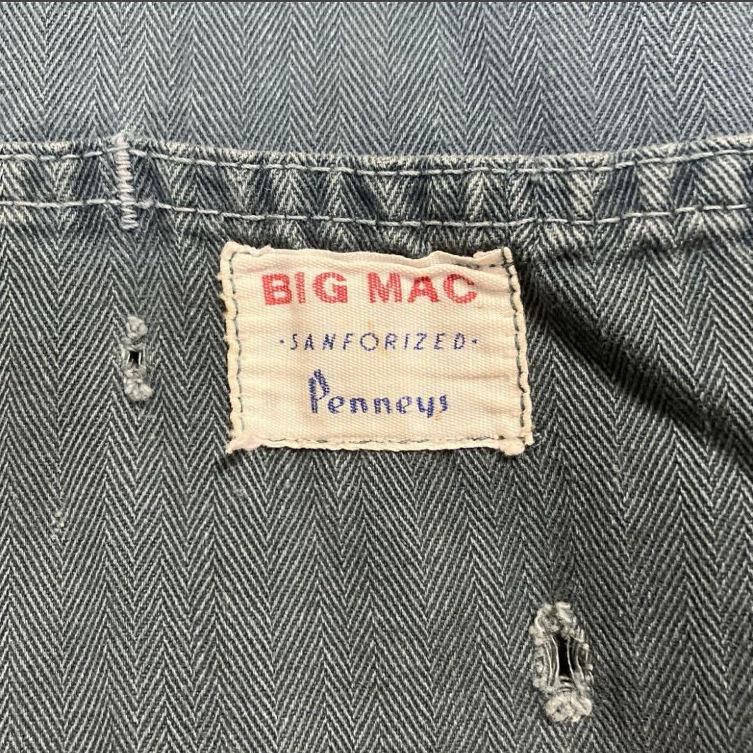 60s BIG MAC HBT つなぎ オーバーオール 雰囲気良好 レア