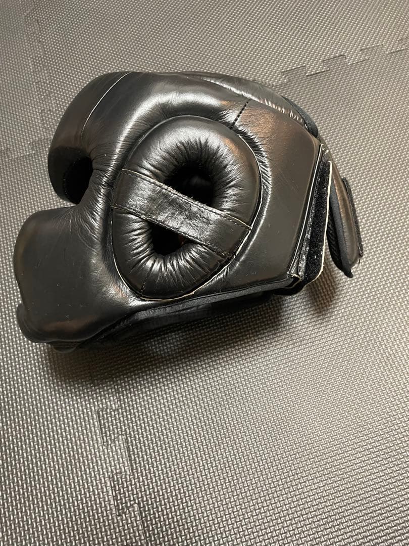 年末年始値下げ　Fairtex ブラック ヘッドギア　Lサイズ