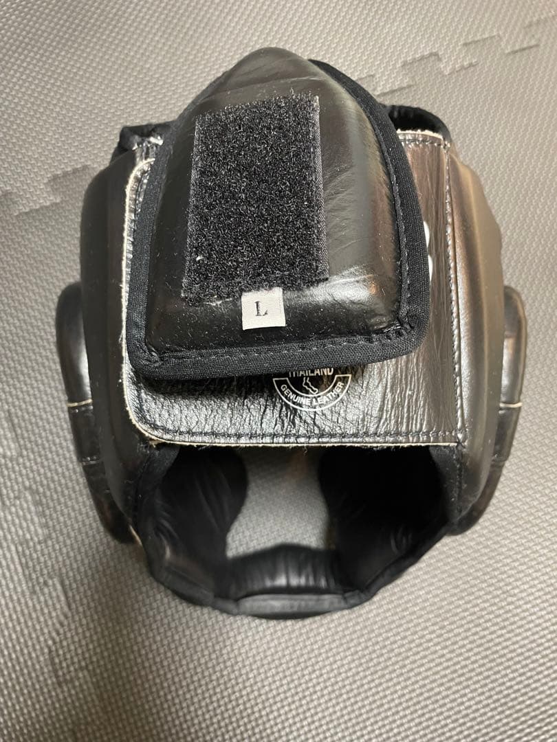 年末年始値下げ　Fairtex ブラック ヘッドギア　Lサイズ