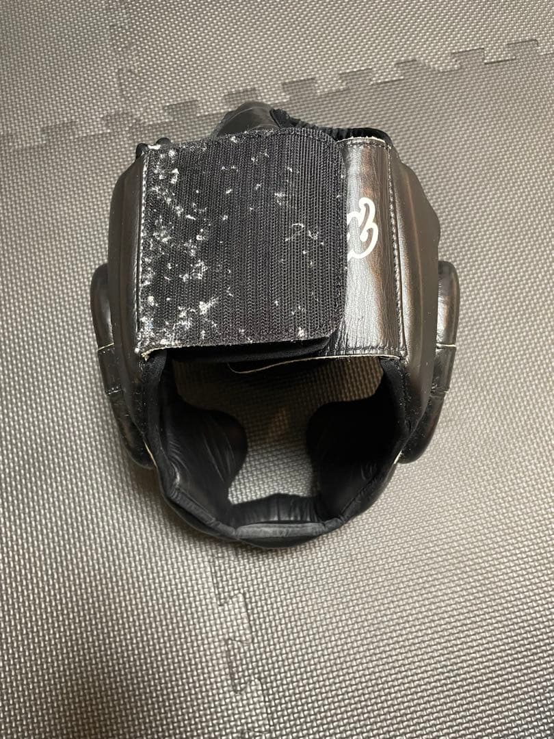 年末年始値下げ　Fairtex ブラック ヘッドギア　Lサイズ