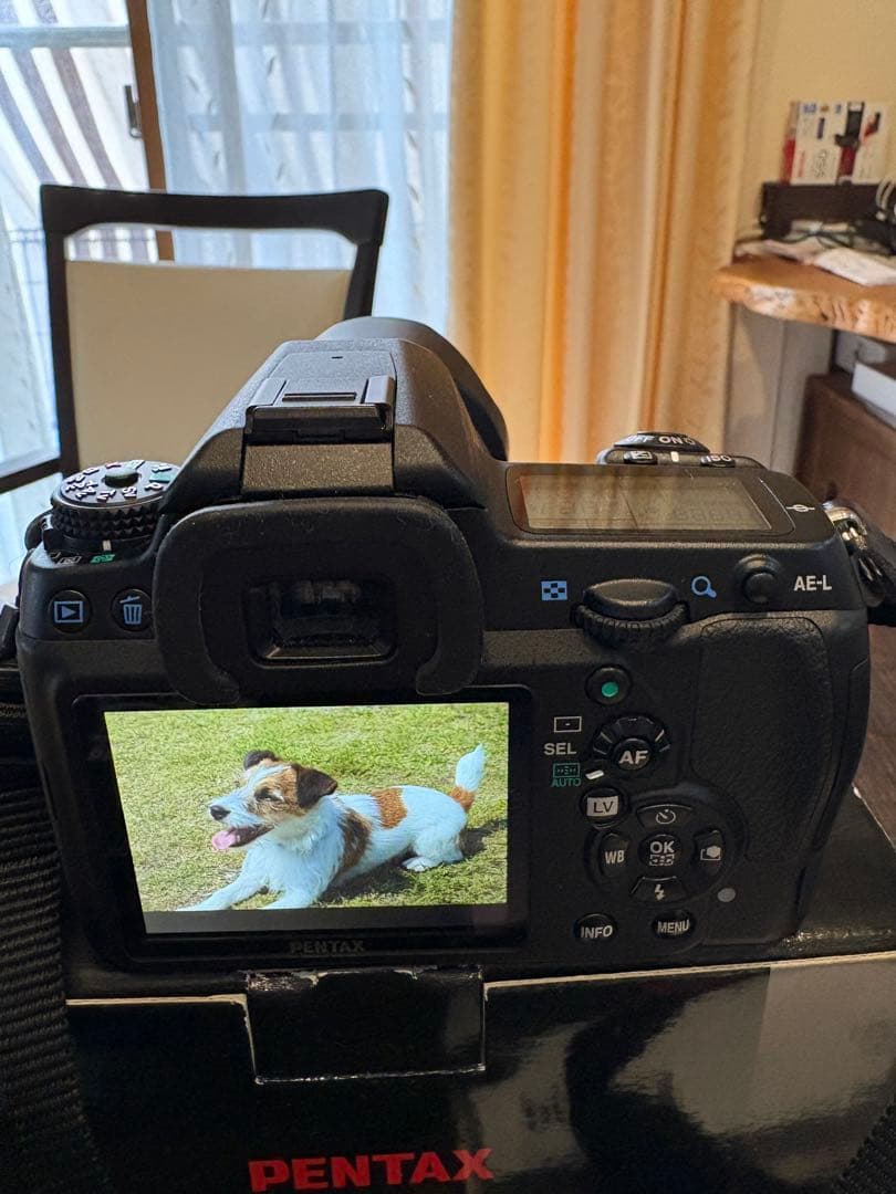 PENTAX K-7 デジタル一眼レフカメラ、レンズ付き、撮影枚数1516枚