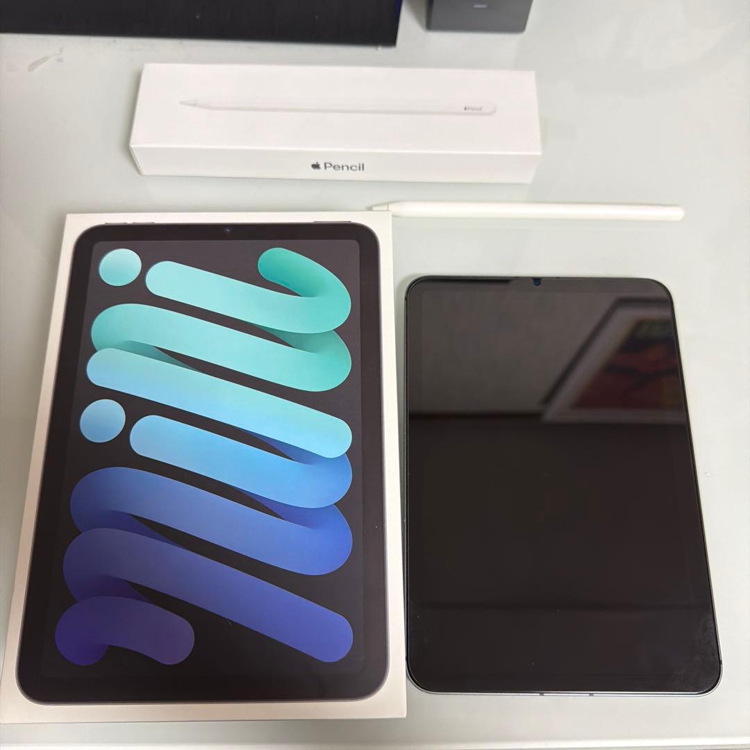 iPad本体 iPad mini6 Cellular + Apple Pencil