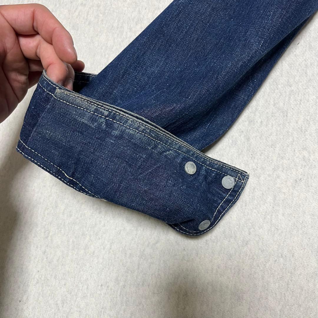 40s Lee 91 j ハウス カバーオール 濃紺 真紺 50s ロングL