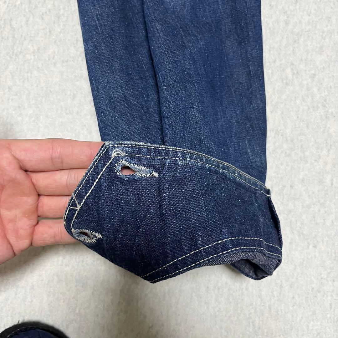 40s Lee 91 j ハウス カバーオール 濃紺 真紺 50s ロングL