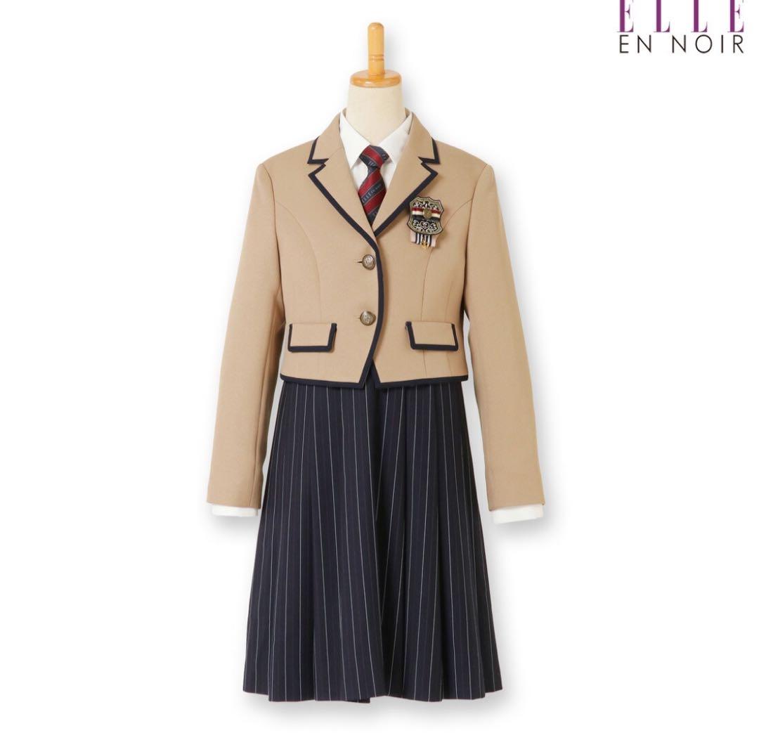 ELLE EN NOIR プレッピージャンパースカートスーツ【卒業式】