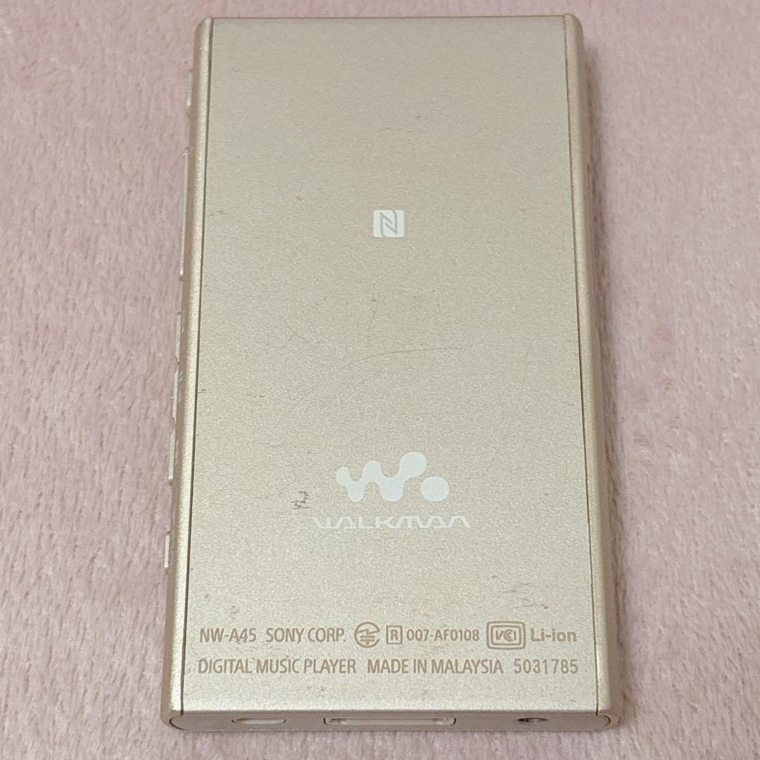 SONY ウォークマン 16GB NW-A45 ペールゴールド