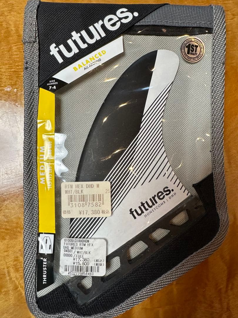 futures DHD トライフィン ミディアム フューチャーフィン