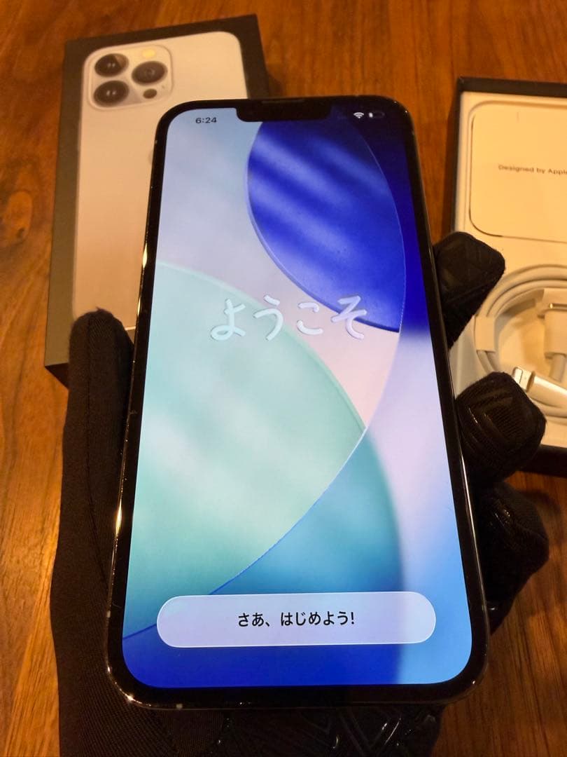 【極美品】Apple iPhone 13 Pro シエラブルー　純正バッテリー