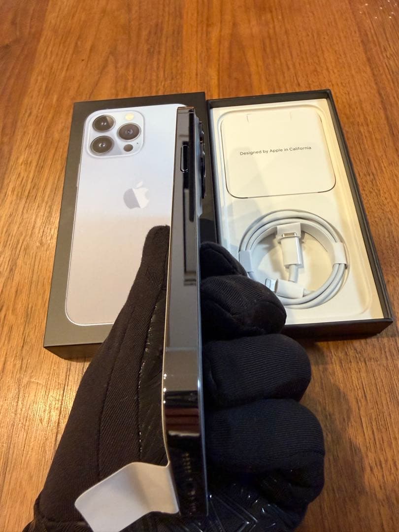 【極美品】Apple iPhone 13 Pro シエラブルー　純正バッテリー