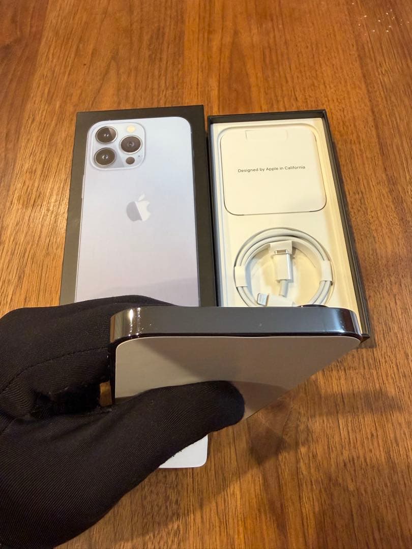 【極美品】Apple iPhone 13 Pro シエラブルー　純正バッテリー