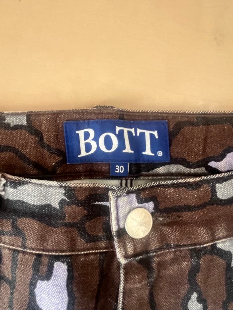 【BoTT/ボット】Canvas Work Pant(CAMO)