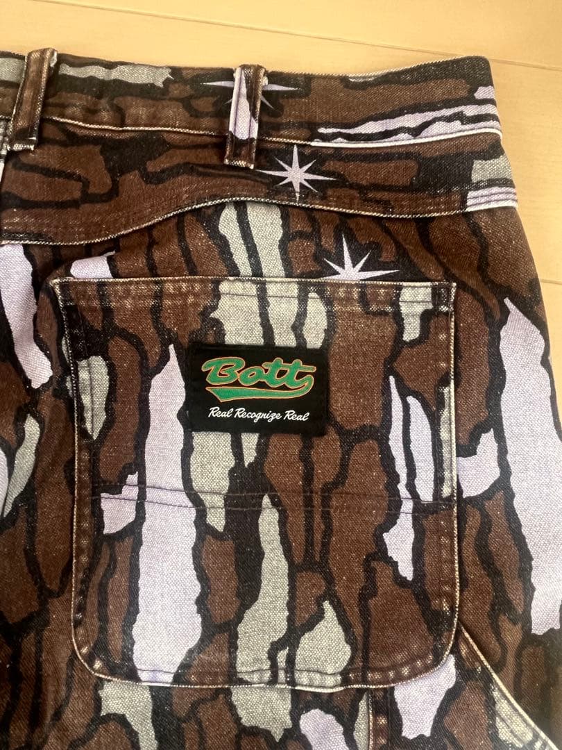 【BoTT/ボット】Canvas Work Pant(CAMO)