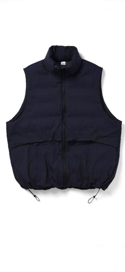 ネイビー ダウンベスト　ES.1 Light Down Vest