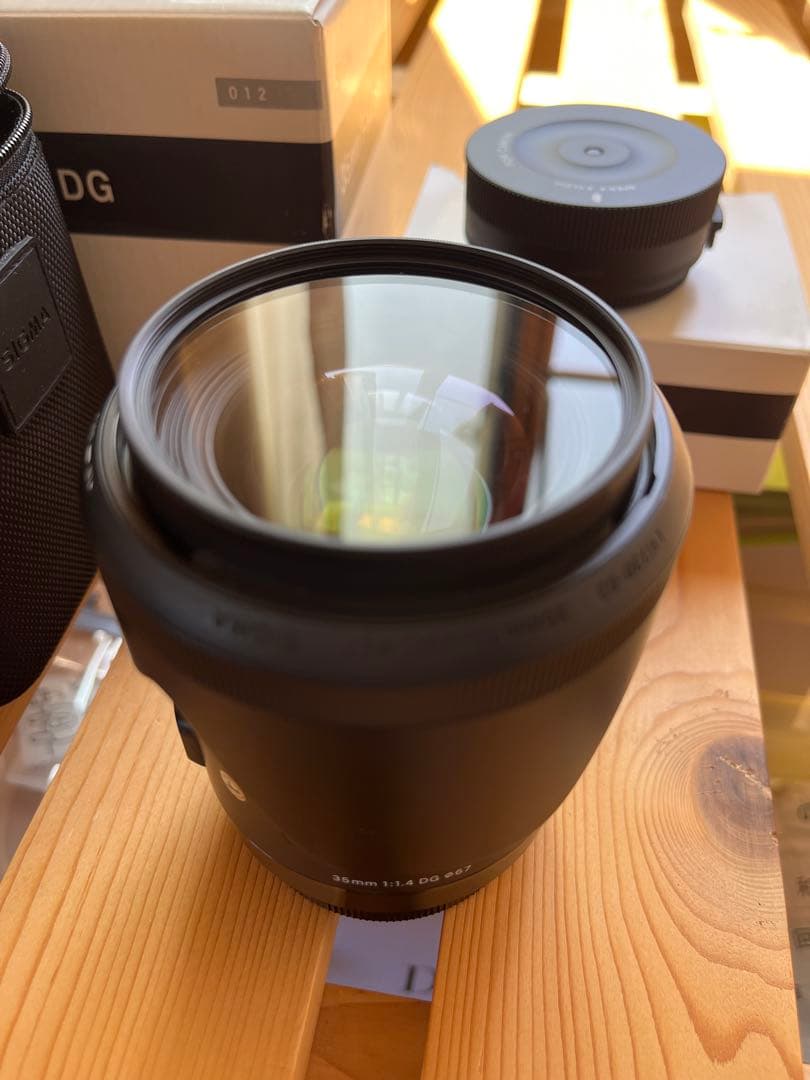 SIGMA 35mm F1.4 DG ART HSM、USBドック UD-01付