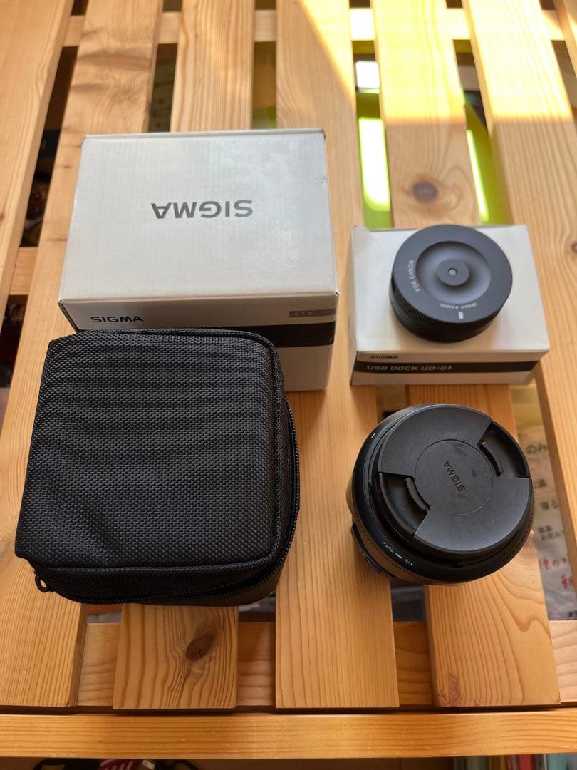 SIGMA 35mm F1.4 DG ART HSM、USBドック UD-01付